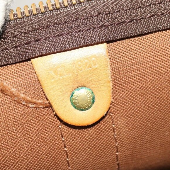 LOUIS VUITTON Monogram Keepall Bandouliere 60 Boston Bag M41412 LV Auth KD299 - Picture 11 of 16